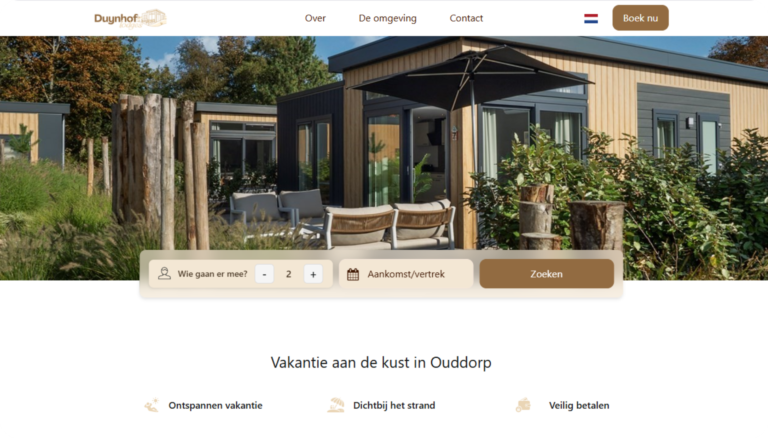 Home Website Duynhof lodges